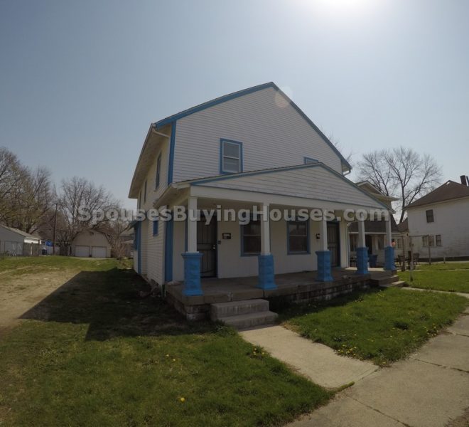 Sell your own house Indianapolis Front Exterior 1241 Lee St